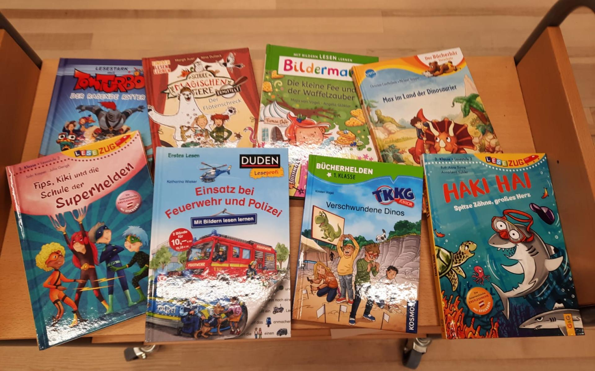 Neue Bücher für Erstleser